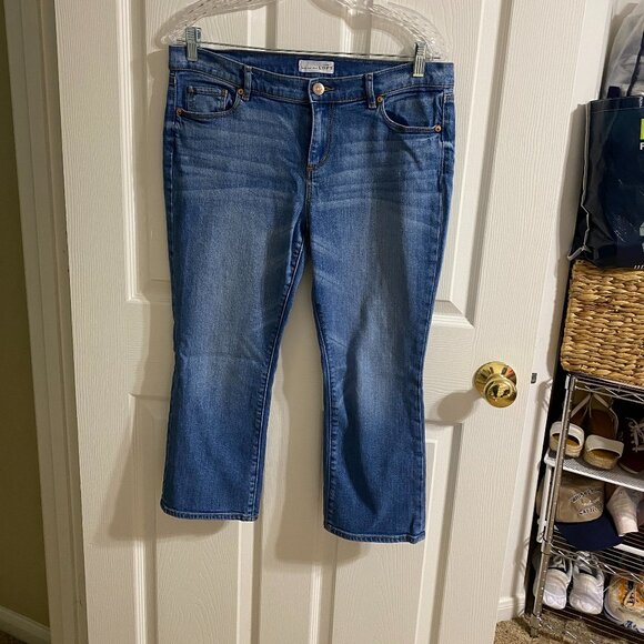 LOFT Crop Jean - Picture 1 of 4